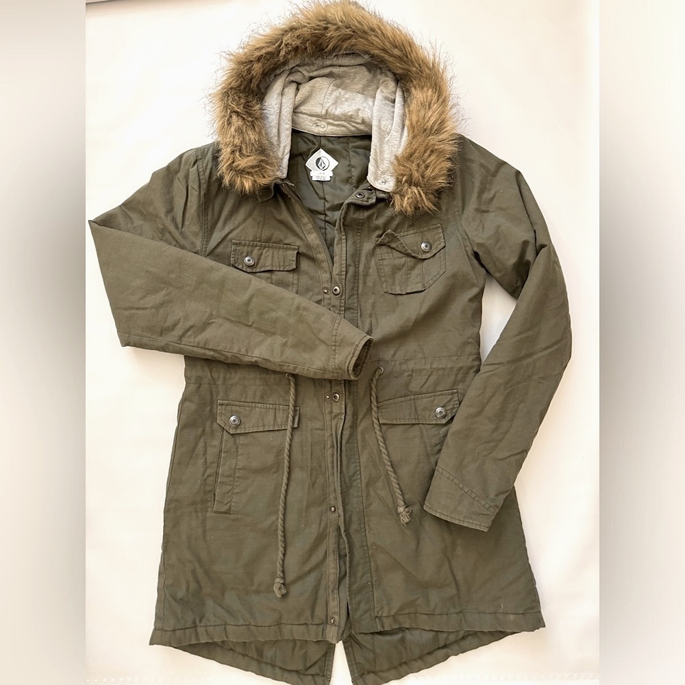 Volcom Trip Military Parka Jacket
